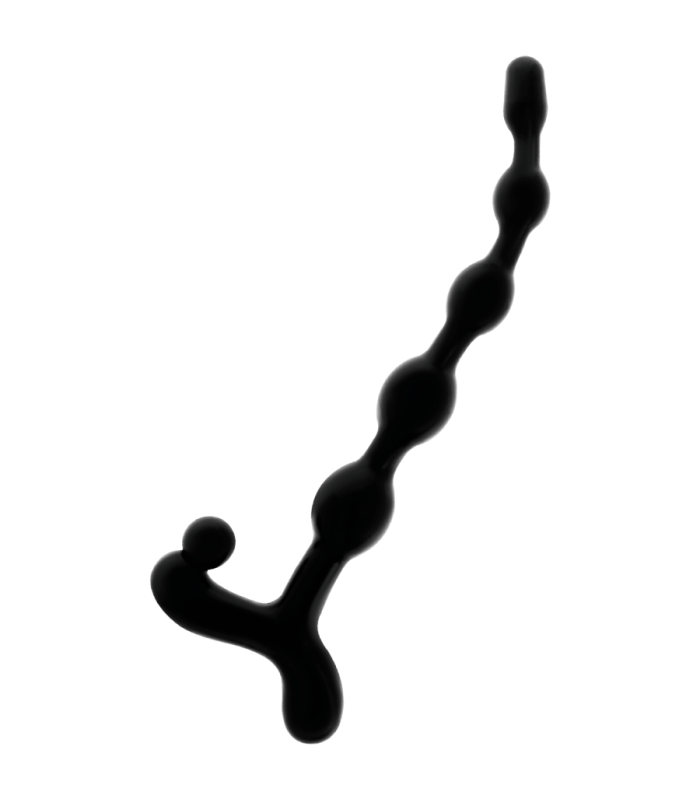 ADDICTED TOYS - BOLAS ANALES 22 CM NEGRO