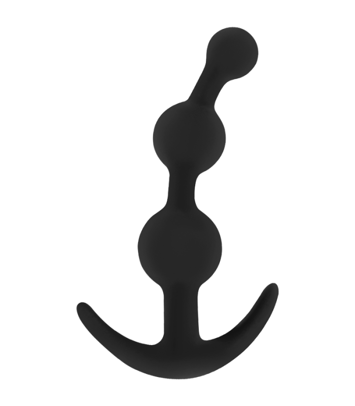 OHMAMA - PLUG ANAL DE SILICONA CURVADO 13 CM