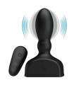 MR PLAY - PLUG ANAL HINCHABLE NEGRO CONTROL REMOTO