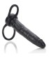 CALEXOTICS - ACCOMODATOR ARNES PARA DOBLE PENETRACION NEGRO