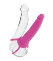 CALEXOTICS - DUAL PENETRATOR DILDO CON ARNES ROSA