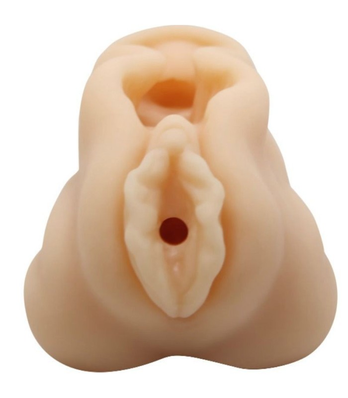 BAILE - MINI MASTURBADOR MASCULINO DISEÑO LABIOS VAGINA