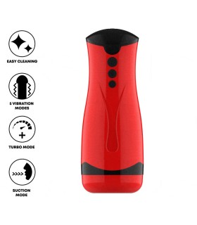 JAMYJOB - MASTURBADOR DE SUCCIÓN Y VIBRACIÓN DAMERON