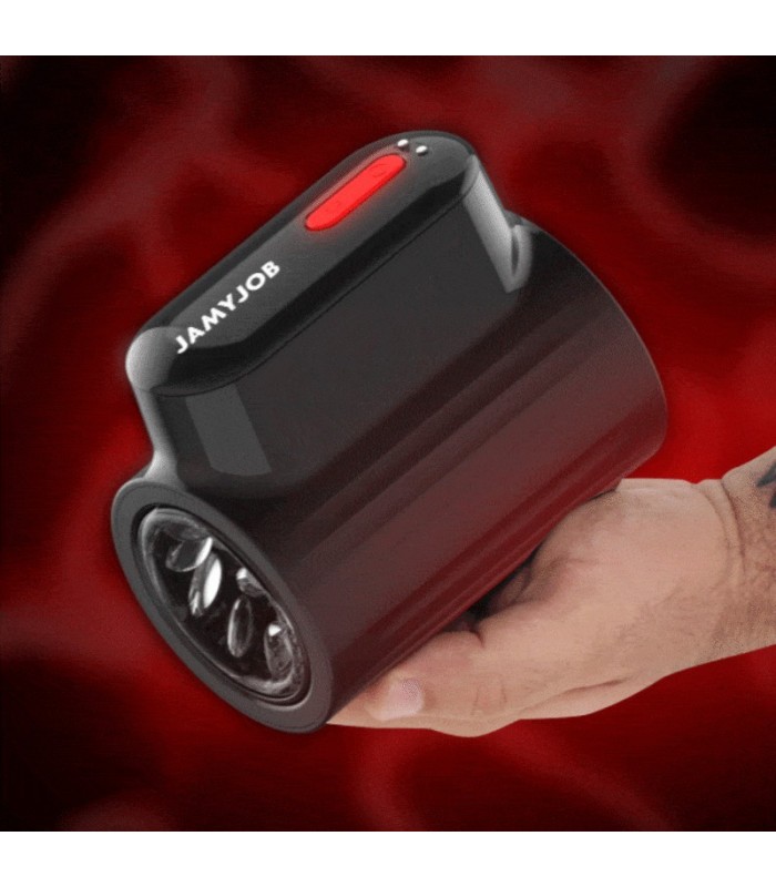 JAMYJOB - VORTEX MASTURBADOR TURBO CON EMPUJE Y ROTACIÓN 360 UP AND DOWN