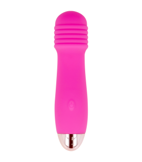 DOLCE VITA - VIBRADOR RECARGABLE THREE ROSA 7 VELOCIDADES