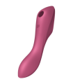 SATISFYER - CURVY TRINITY 3 ESTIMULADOR Y VIBRADOR ROJO