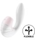 SATISFYER - SUPERNOVA ESTIMULADOR Y VIBRADOR BLANCO