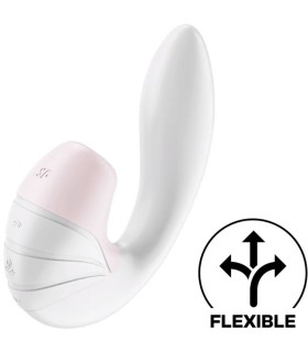 SATISFYER - SUPERNOVA ESTIMULADOR Y VIBRADOR BLANCO