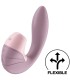 SATISFYER - SUPERNOVA ESTIMULADOR Y VIBRADOR ROSA