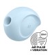 SATISFYER - SUGAR RUSH ESTIMULADOR Y VIBRADOR AZUL