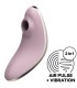SATISFYER - VULVA LOVER 1 ESTIMULADOR Y VIBRADOR VIOLETA