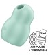SATISFYER - PRO TO GO 1 ESTIMULADOR Y VIBRADOR DOBLE VERDE
