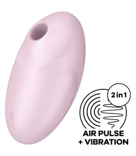 SATISFYER - VULVA LOVER 3 ESTIMULADOR Y VIBRADOR ROSA
