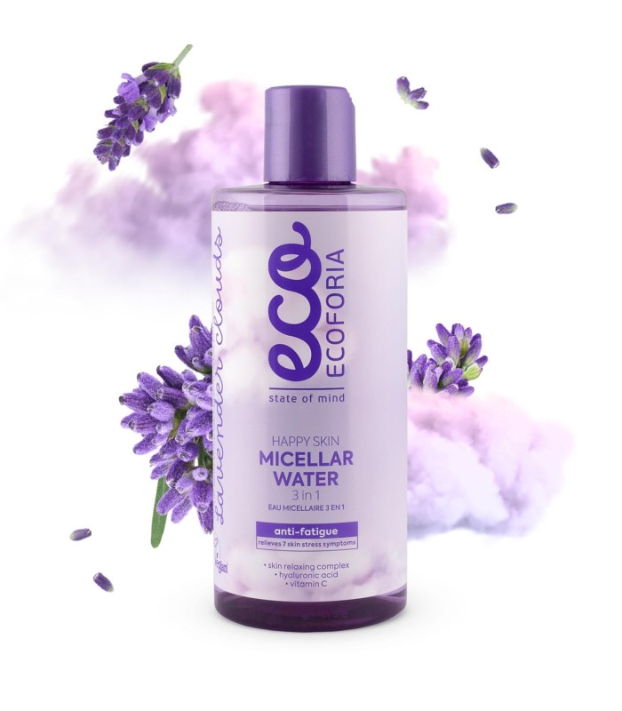 ECOFORIA HAPPY SKIN AGUA MICELAR 3 IN 1 300ML