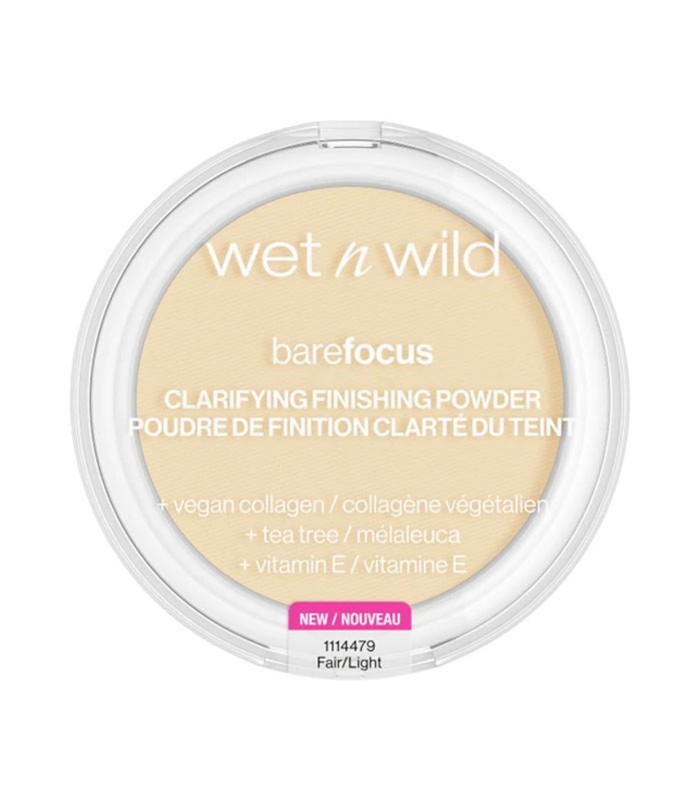 WETN WILD BAREFOCUS CLARIFYING FINISH POWDER LIGHT 1UN