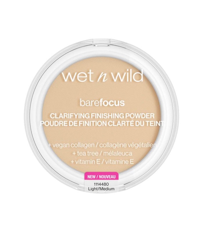 WETN WILD BAREFOCUS CLARIFYING FINISH POWDER MEDIUM 1UN