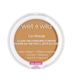 WETN WILD BAREFOCUS CLARIFYING FINISH POWDER TAN 1UN