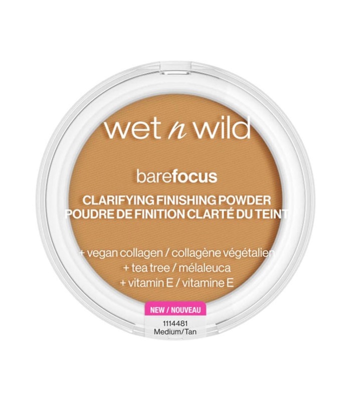 WETN WILD BAREFOCUS CLARIFYING FINISH POWDER TAN 1UN