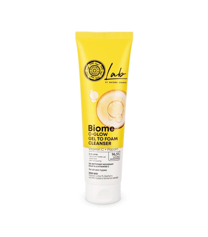LAB BIOME C-GLOW ESPUMA LIMPIADORA 140ML
