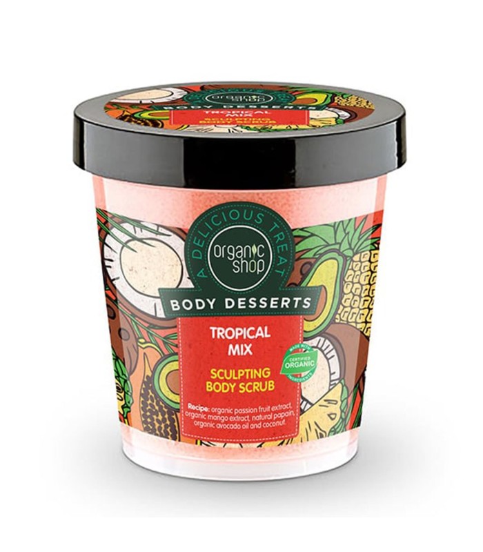 ORGANIC SHOP BODY DESSERS EXFOLIANTE CORPORAL TROPICAL MIX 450ML