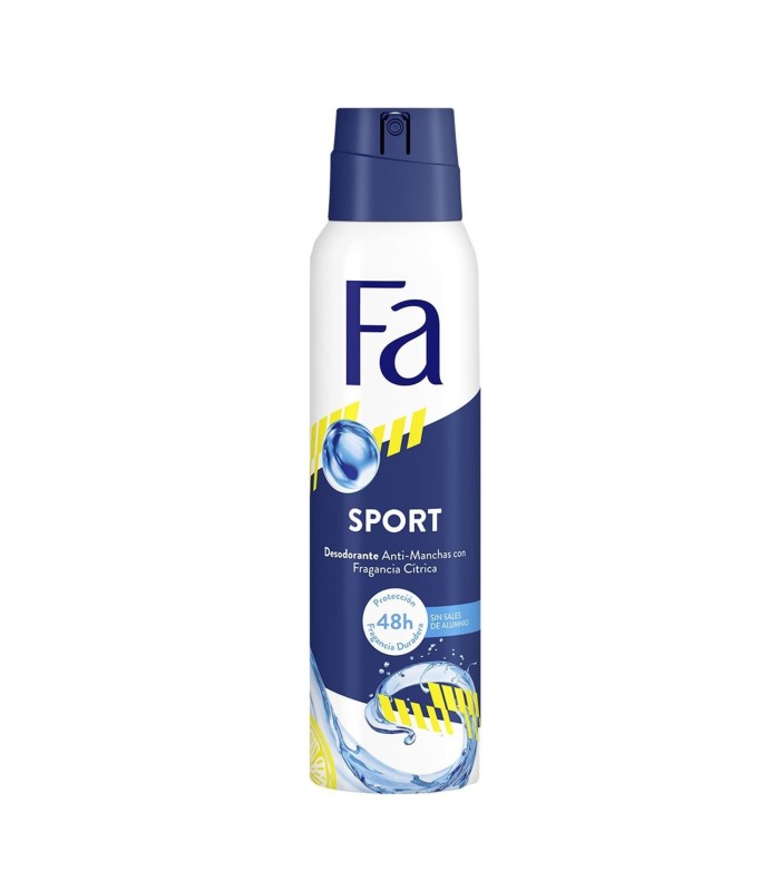 FA SPORT DESODORANTE ANTI-MANCHAS 150ML VAPORIZADOR