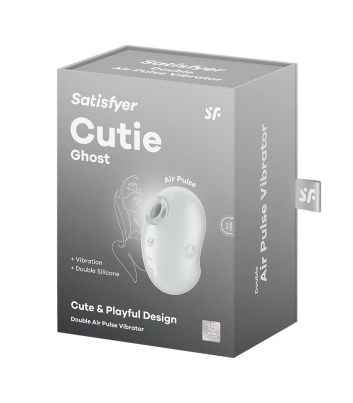 SATISFYER CUTIE HEART ESTIMULADOR Y VIBRADOR DE AIRE AZUL 1UN