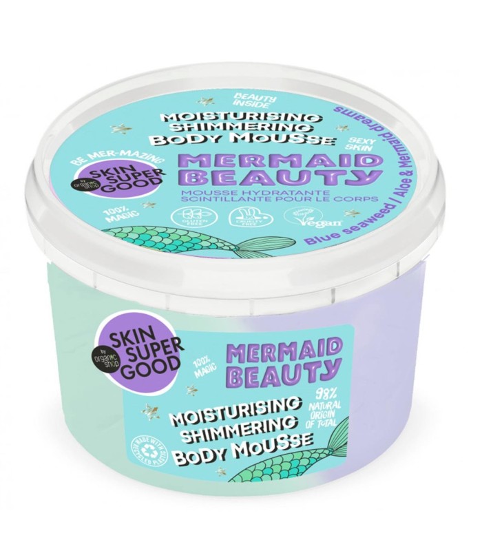 NATURA SIBERICA SKIN SUPER GOOD MOUSSE EXFOLIANTE MERMAID BEAUTY 250ML