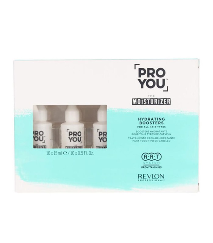 REVLON THE MOISTURIZER HYDRATING BOOSTERS TODO TIPO CABELLO TRATAMIENTO 10UN