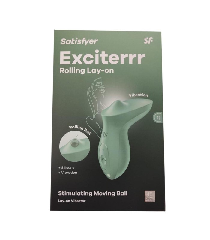 SATISFYER EXCITTER BALL VIBRADOR VERDE 1UN