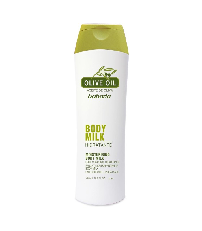 BABARIA OLIVE OIL BODY MILK HIDRATANTE 400ML