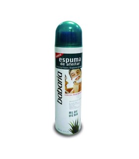 BABARIA ALOE VERA ESPUMA DE AFEITAR PIEL SENSIBLE 300ML