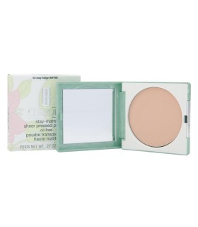 CLINIQUE STAY MATTE SHEER POLVOS COMPACTOS 03 STAY BEIGE OIL FREE