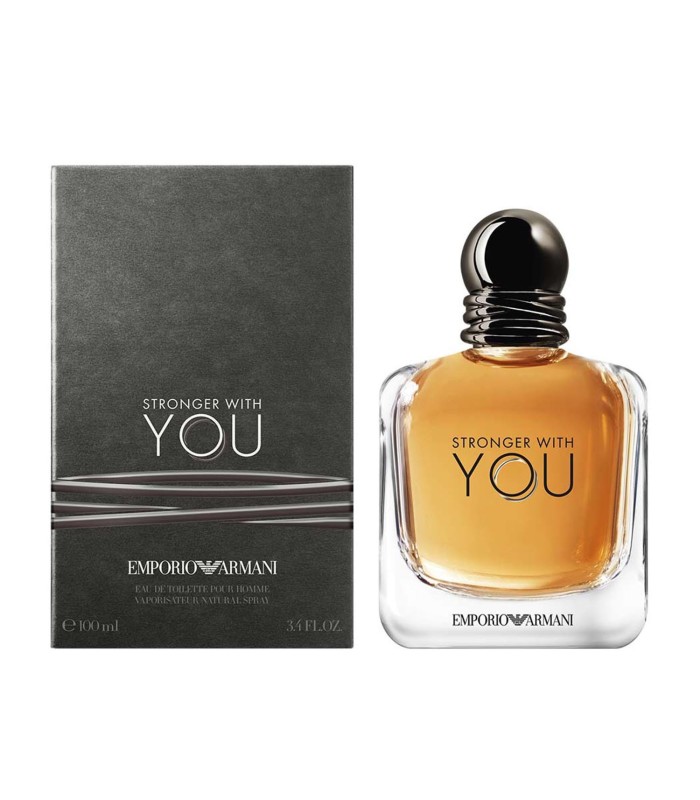 GIORGIO ARMANI STRONGER WITH YOU EAU DE TOILETTE POUR HOMME 100ML VAPORIZADOR