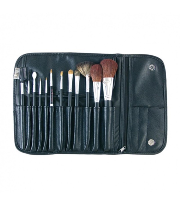 EUROSTIL COSMETICA SET 12 PINCELES 1UN