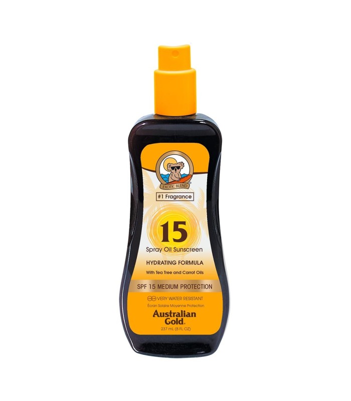 AUSTRALIAN GOLD ZANAHORIA ACEITE SPRAY SPF15 237ML VAPORIZADOR