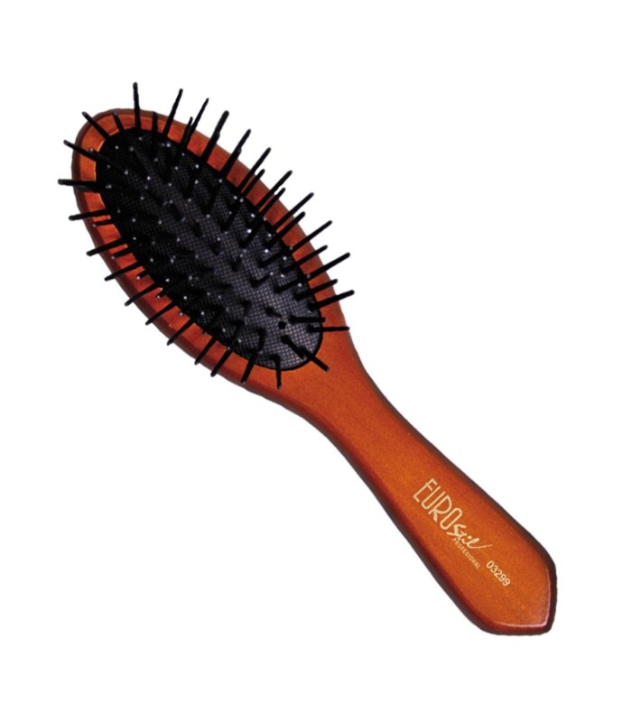 EUROSTIL FUELLE OVAL PUA PLASTICO CEPILLO PEQUEÑO 1UN