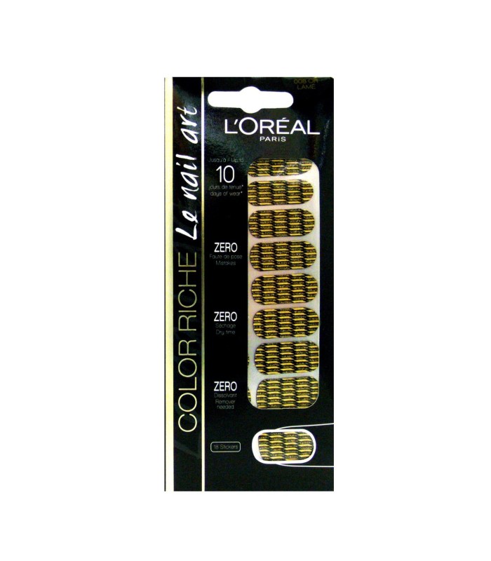 L'OREAL COLOR RICHE LE NAIL ART STICKERS 1UN