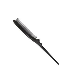 EUROSTIL CREPAR CURVO CEPILLO PUA PLASTICO NEGRO NEGRO 1UN
