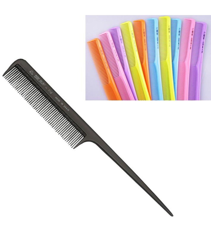 EUROSTIL NYLON COLORES PEINE PUA CORTE PROFESIONAL 20 5CM 1UN