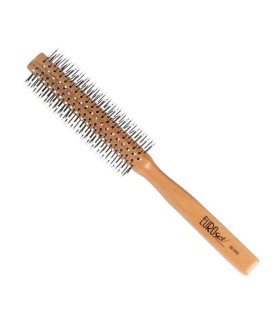 EUROSTIL MADERA CEPILLO DE PELO PUA NYLON BOLA 15MM 1UN