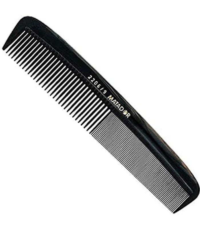 EUROSTIL BATIDOR PEINE NEGRO NEGRO 13 CM 1UN