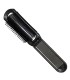 EUROSTIL PLEGABLE NEGRO NEGRO CEPILLO DE PELO CON ESPEJO NEGRO NEGRO 1UN
