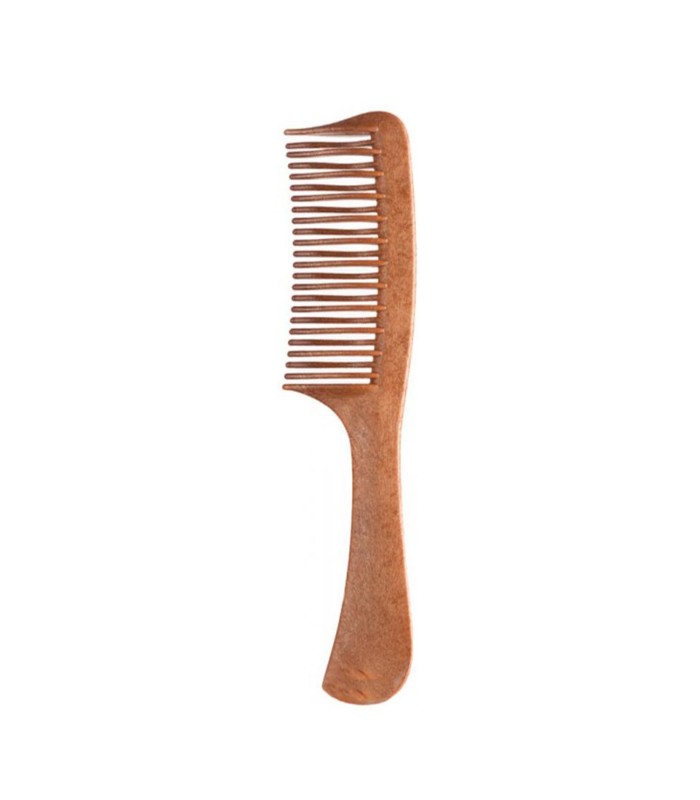 EUROSTIL CABELLO PEINE ESCARPIDOR PUA.CURVA GRANDE MANGO MADERA 1UN