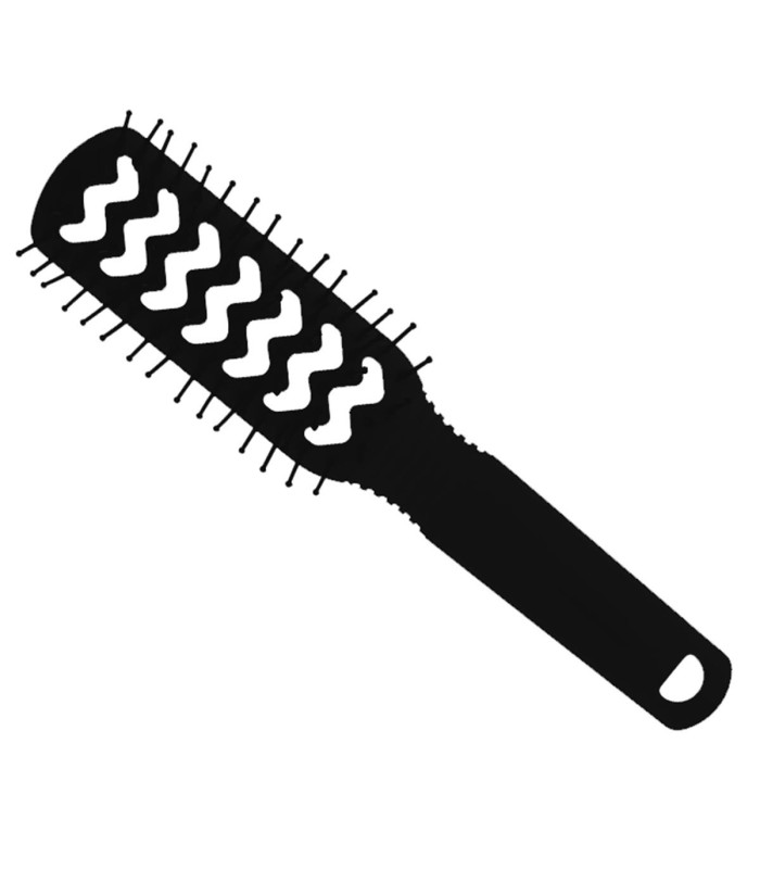 EUROSTIL ESQUELETO NEGRO NEGRO CEPILLO 1UN