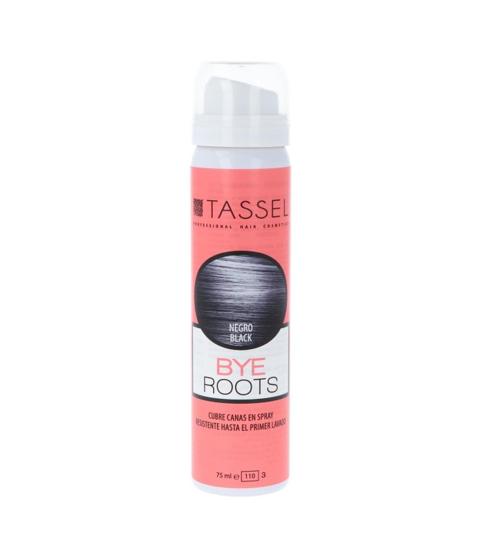 TASSEL BYE ROOTS CUBRECANAS NEGRO NEGRO SPRAY 1UN VAPORIZADOR