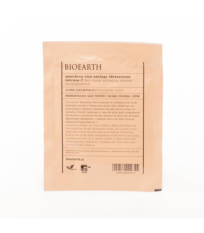 BIOEARTH ANTI-EDAD MASCARILLA FACIAL HIDRATACION INTENSA 15ML