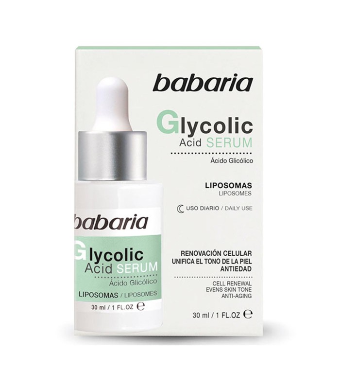 BABARIA GLYCOLIC ACID SERUM ANTI-EDAD LIPOSOMAS 30ML