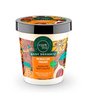 ORGANIC SHOP MOROCCAN ORANGE BODY SOUFFLE 450ML