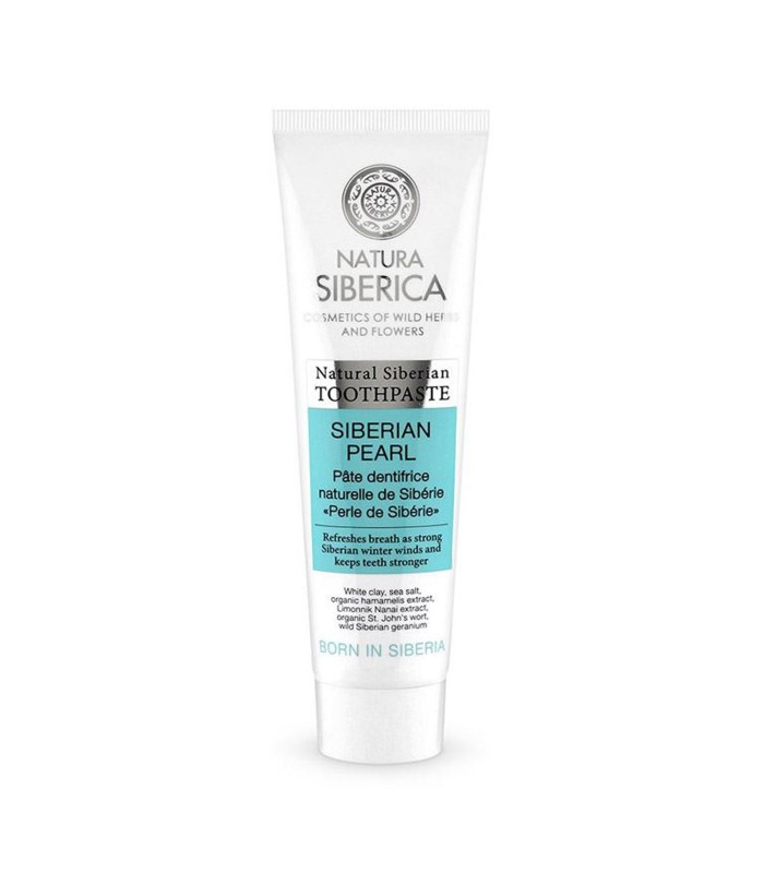 NATURA SIBERICA SIBERIAN PEARL DENTIFRICO 100GR