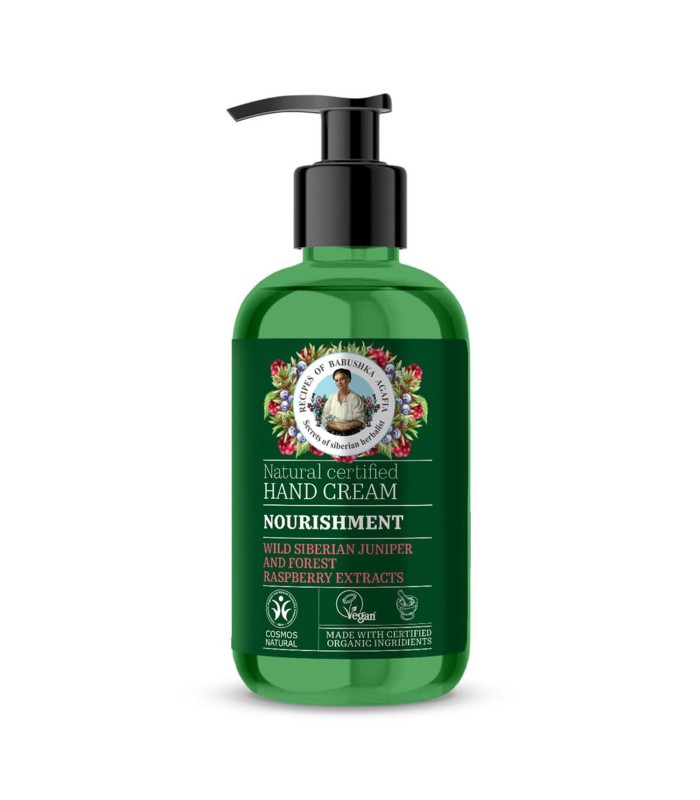 GREEN AGAFIA NOURISHMENT CREMA DE MANOS CON DOSIFICADOR 300ML
